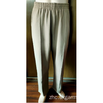 55％棉花45％聚酯人的羊毛轨道裤子